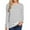 White, variant on Blouses for Women Dressy Casual Striped Color Block Long Sleeved Crewneck Pullover Tunics Stretch Comfy Classic Fit Tee Blouses