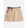 thumbnail image 5 of Weekend Academy Girls Pleated Skort with Shoe String Belt, Sizes 4-18, 5 of 6