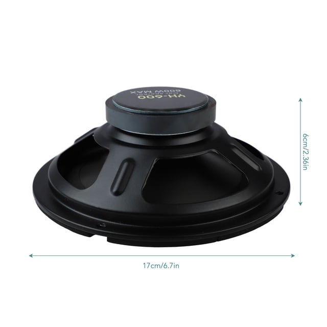 Altavoz para coche de 6 pulgadas con reducción de ruido, sonido estéreo potente, imán de alta densidad, potencia fuerte, coaxial para vehículo