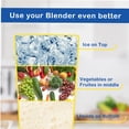 thumbnail image 2 of Amdohai 1400W Blender with 6 Blad-es 1.8L Large Capacity Anti-Slip 2 Modes for Home Use, 2 of 8