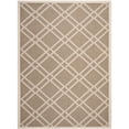 thumbnail image 3 of SAFAVIEH Indoor Outdoor CY6923-242 Courtyard Brown / Bone Rug, 3 of 10