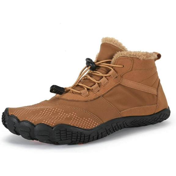Winter Shoes for Men | Wide Toe Box Flexible Sole Outdoor Hiking Boots & Sneakers