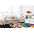 thumbnail image 4 of Salon Rugs, Dog Illustration Rugs, Colorful Rug, Animal Rugs, Abstract Dog Rugs, Accent Rugs, Area Rugs, Small Rug, Office Decor Rugs, 2.6'x6.5' - 80x200 cm, 4 of 8