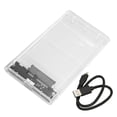 thumbnail image 2 of HDD Enclosure,2.5in Hard Drive Enclosure US Hard Drive Enclosure SSD Enclosure Professional Grade, 2 of 14