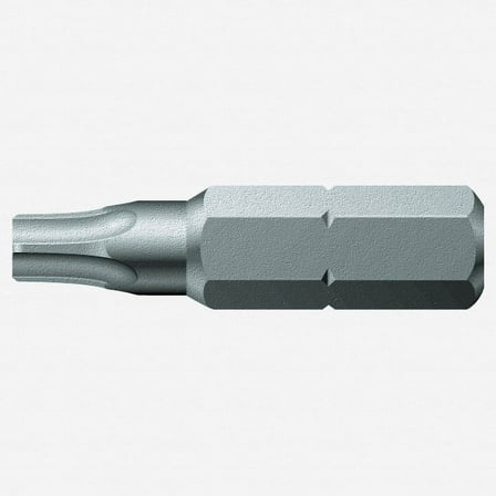Wera 134702 IPR20 x 25mm Security TorxPlus Bit, Pentalobe, Five Lobe