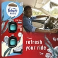 thumbnail image 6 of Febreze AUTO Car Air Freshener, Odor-Fighting Car Vent Clip, Old Spice Deep Sea, 2 Count, 6 of 11