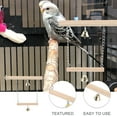 thumbnail image 4 of Parrot Swing Bird Cage Bird Perch Swing Parakeet Cage Accessories Parrot Toy Bird Swing Toy Bird Toys For Parakeets, 4 of 6