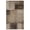 Beige-Camel, variant on Floral Medallion Bristol Area Rug or Runner, 7' x 9', Rust