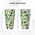 thumbnail image 3 of Cauagu Green Avocado (2) Pattern 20oz Tumbler,Stainless Steel Vacuum Insulated Tumbler with Lid Durable Insulated Coffee Mug Thermal Cup with Splash Proof Sliding Lid-Straw Two-piece Set, 3 of 8