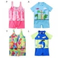 thumbnail image 3 of URMAGIC Kids Boys Girls Floatation Swimsuit with Adjustable Buoyancy Baby Float Suit Swim Vest One Piece Swimwear Bathing Suit 2-9T, 3 of 6