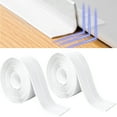 thumbnail image 1 of Sealing Sealing Tape, 3.2m * 38mm PVC Self-adhesive Sealing Tape, Waterproof Shower Sink, Bathroom Edge Wall Sticker, Applicable To Kitchen Bathtub, Bathroom Shower, Toilet Sink, 1 of 7