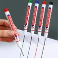 thumbnail image 2 of Rotuladores de cabeza larga de tinta roja/negra/azul/blanca de 20MM, decoración de carpintería para baño, rotuladores multiusos de Agujero profundo, 2 of 4