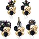 thumbnail image 2 of Juego de globos de feliz año nuevo, botella de vino con forma de estrella, globo redondo de aluminio 2023, decoración para fiesta de Navidad, regalo para niños, baby shower, globo, 2 of 5