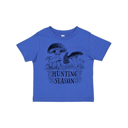 

Inktastic Hunting Season with Mushrooms Boys or Girls Toddler T-Shirt
