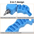 thumbnail image 4 of Uxcell 2Pcs 2-en-uno 4mm herramienta de perforación de tubos de riego por goteo para ajuste de 1/4 de pulgada y herramienta de inserción de emisor, 4 of 5