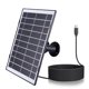 thumbnail image 1 of Panel Solar IP65 WDOplteas Cable Impermeable 9.8 Pies para EufyCam/Wyze Cam Micro USB Negro, 1 of 9