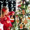 thumbnail image 3 of Colgante De Navidad Árbol De Navidad Decoración Gingerman Colgante Colgante Regalo Para Amigos Y Familia 12 Unids Serendint AP006655-03, 3 of 6