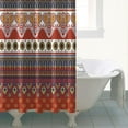 thumbnail image 5 of 72x84 Inch Boho Shower Curtain Tribal Earth Tones Polyester Fabric for Bathroom Décor Machine Washable Waterproof, 5 of 5