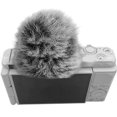 thumbnail image 4 of Windshield for ZV1 VLOG Mic Furry Windscreen Muff Wind Cover Perfect for Outdoor Filming Improve Re, 4 of 5