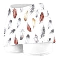 thumbnail image 5 of Mifsaly High Waisted Skort Skirts Women Pineapple Print Tennis Golf Skirt Breathable Workout Athletic Sports Skorts with Pockets 2026 XL, 5 of 5