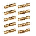 thumbnail image 3 of Raindrops  10 Pcs Cylindrical Hinge Inset Cabinet Hinges Dresser Golden, 3 of 8
