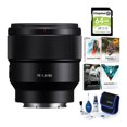 thumbnail image 1 of Sony FE 85mm f/1.8 Lente Prime Bundle com Cartão de 64GB, 1 of 9