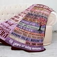 thumbnail image 2 of LHSHID 60th Birthday Gifts for Women Blanket 60th Birthday Decorations Women Gifts for 60 Year Old Woman Birthday Gifts Women Turning 60 Gifts for Women Throw Blanket 50"x60", 2 of 7