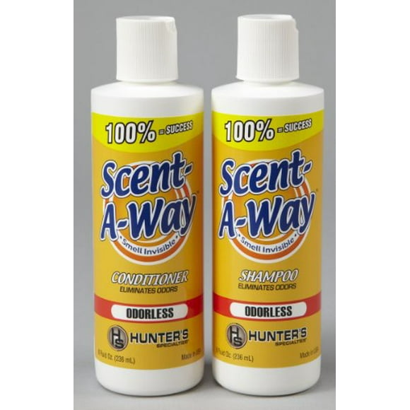 Scent-A-Way Shampoo and Conditioner by Hunters Specialties