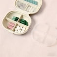 thumbnail image 4 of EGNMCR MoistureProof Mini Weekly Organizer Box 7 Grids Portable For Travel With Removable Individual Containers Plastics Storage device, 4 of 7