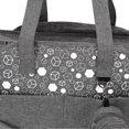 thumbnail image 4 of Diaper Bag Large Size Multi Pockets Gray Portable Diaper Tote with Pacifier Bag Strap for Parents Outdoor Travelling, 4 of 4