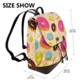 thumbnail image 2 of Fotbe Donuts Mochila Bolso con Estampado para Mujer, Mochila Antirrobo de Nylon Impermeable, Bolsa Ligera de Hombro, 2 of 4