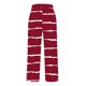 thumbnail image 5 of Pincandy Women's Fashion Printed Linen Blend Elastic Waist Casual Pants with Pockets, Button Decorated Split Hem, Casual & Daily Wear, 5 of 6
