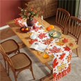 thumbnail image 6 of Fall Thanksgiving Table Runner, Maple Leaves Hello Fall Decorative Autumn Harvest Seasonal Holiday Table Runner Decoration for Farmhouse Kitchen Dinning Outdoor Home Party Decor 13x72in, 6 of 7
