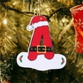 thumbnail image 3 of PLPPYFS 26 Letter Ornaments Christmas Tree Decorations Personalized Christmas Letter Christmas Tree Hanging Pendant Xmas Alphabet Letters, 2025 Christmas Letters Ornaments A-Z Ornament Letters Decor, 3 of 5
