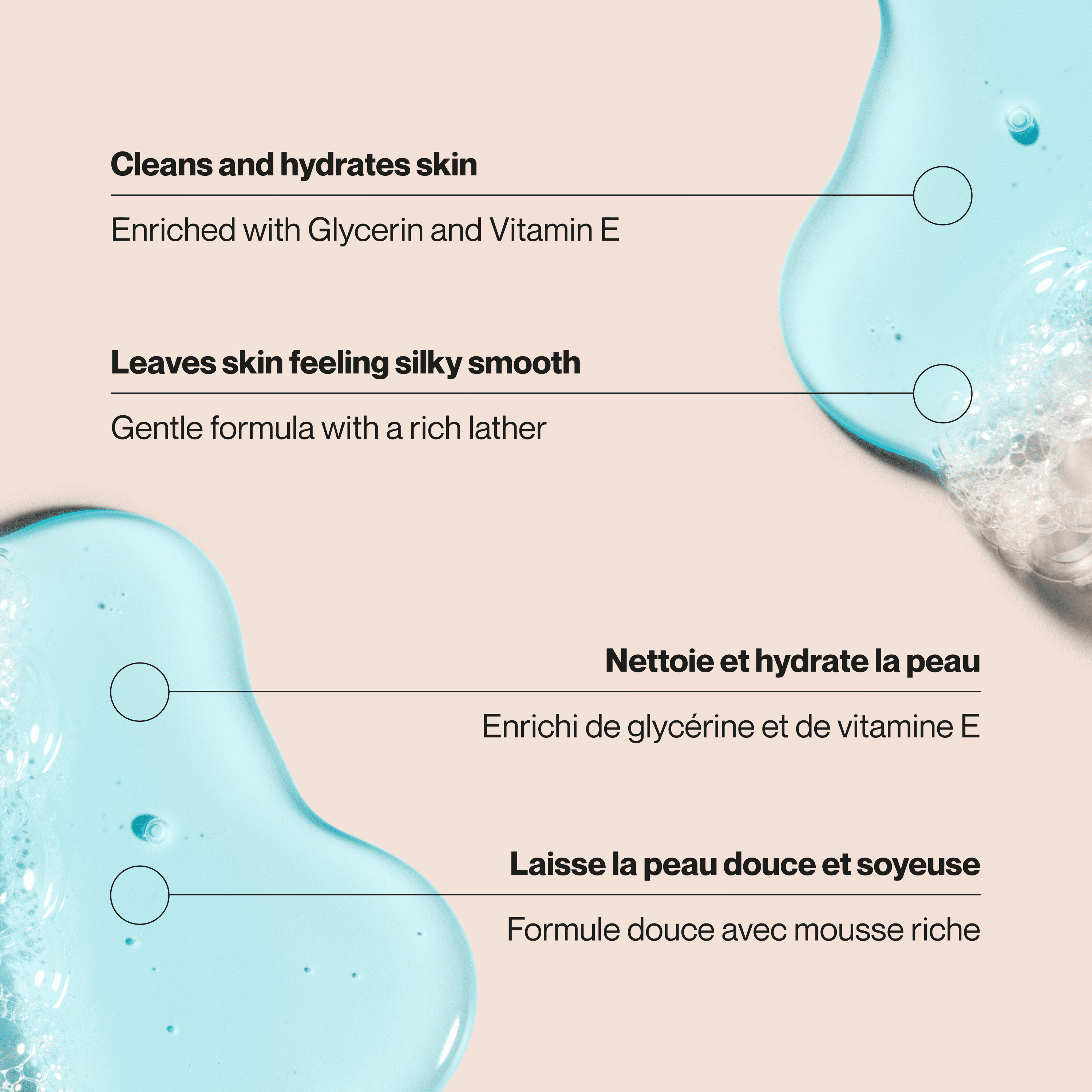 Suave Essentials Gentle Body Wash Ocean Breeze With a Fresh Oil Blend Essence Infused with Vitamin E & Algae Extract 532ml