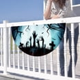 thumbnail image 2 of Decoración de Halloween Decoraciones de Halloween Decoraciones de Halloween Accesorios para valla de patio al aire libre Colgante de valla Bandera de abanico Decoración colgan(Buy 2 Get 1 Free, 2 of 3