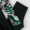 thumbnail image 5 of Zanarzt Swim Dresses for Toddler 2 Pcs Zipper Long Sleeve Long Pants Swimsuit for Girls Full Body Swimwear Rash Guard Teens Bathing Suit Black,10-11 Years, 5 of 7