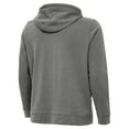 thumbnail image 3 of Men's Antigua Heather Black Cleveland Browns Effortless Full-Zip Hoodie Jacket, 3 of 4