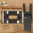 thumbnail image 3 of SCRUBIT All-Weather Boot Scraper and Jack Combo, 12"x6", Durable Plastic and Wood, 3 of 7