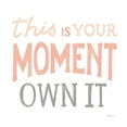 thumbnail image 2 of Schlabach, Sue 26x26 White Modern Wood Framed Museum Art Print Titled - This Moment Pink, 2 of 4