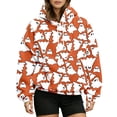 thumbnail image 3 of Xijirk Halloween All‑Over Print Pet Pouch Hoodie Kangaroo Carrier Pocket Drawstring Pullover Size:S, 3 of 6