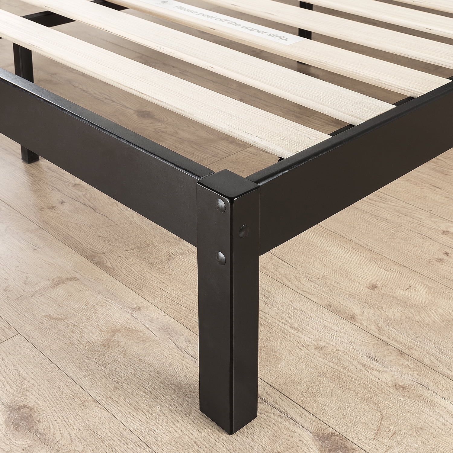 Zinus Santiago 41" Wood Platform Bed Frame, Twin