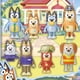 thumbnail image 5 of Pack de 8 Figuras Articuladas de Aventura de Bluey, 5 of 7