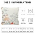 thumbnail image 5 of BANET Fall Throw Pillow Covers , Autumn Pumpkin Leaves Square Thanksgiving Farmhouse Pillowcase Hidden Zipper Cushion Cover for Sofa Bed Couch Home Decor 24x24in, 5 of 5
