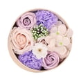 thumbnail image 1 of Caja de Flores de Rosa de Jabón, Regalos únicos para Cumpleaños, Día de La Madre, Día de San Valentín, Fiesta de Acción de Gracias, Aniversario de Bod Violeta, 1 of 8