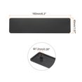 thumbnail image 2 of Unique Bargains Standard Plastic Rectangle Aluminum Extrusion End Cap Black 160x40mm Trolley, Fish Tank Rack, Storage Rack 10Pcs, 2 of 5