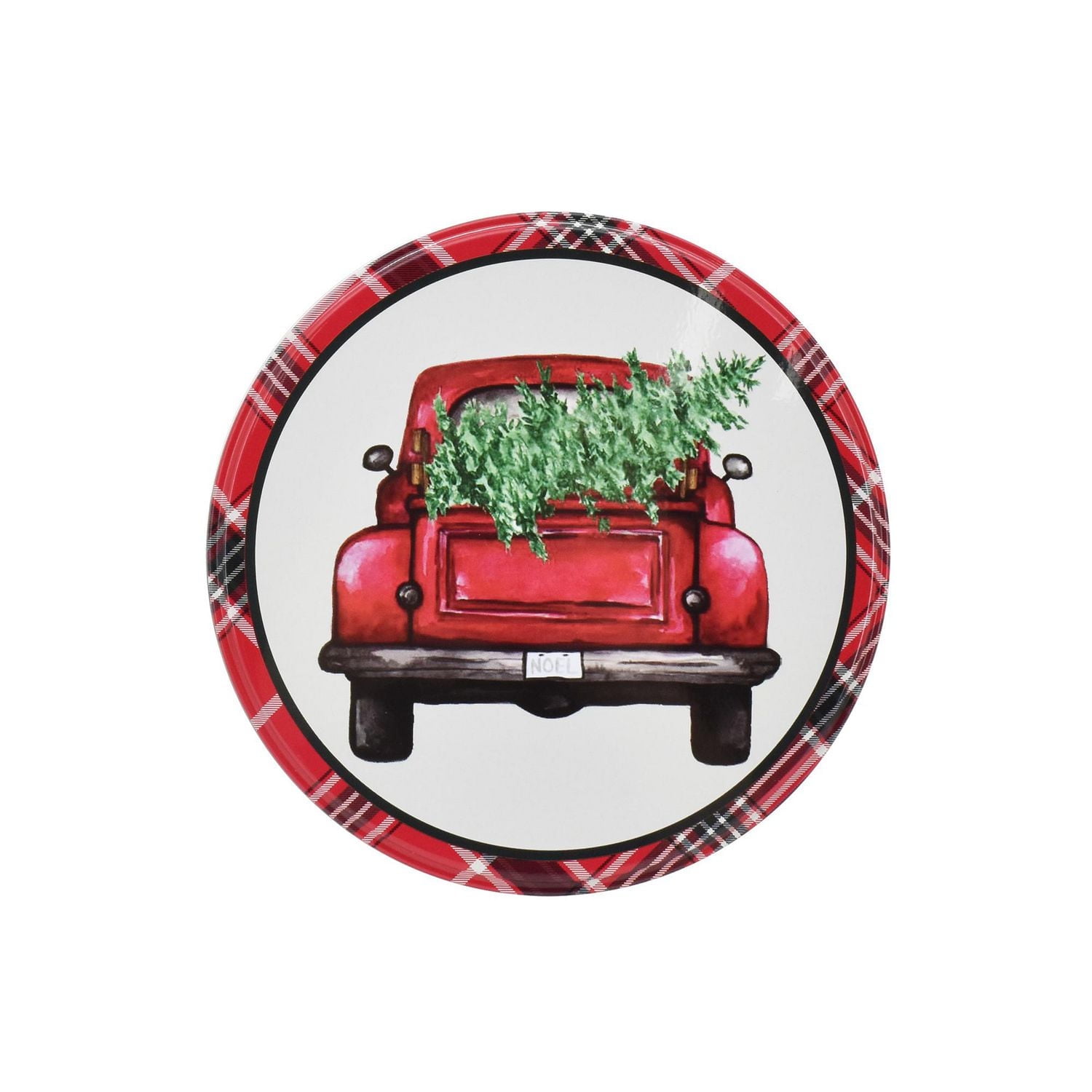 HOLIDAY TIME ROUND TIN SMALL