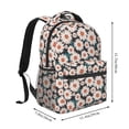 thumbnail image 2 of Fotbe Daisies Flowers Pattern Casual Backpack for School, Travel, and Outdoor Activities - Durable, Lightweight, and Comfortable, 2 of 5