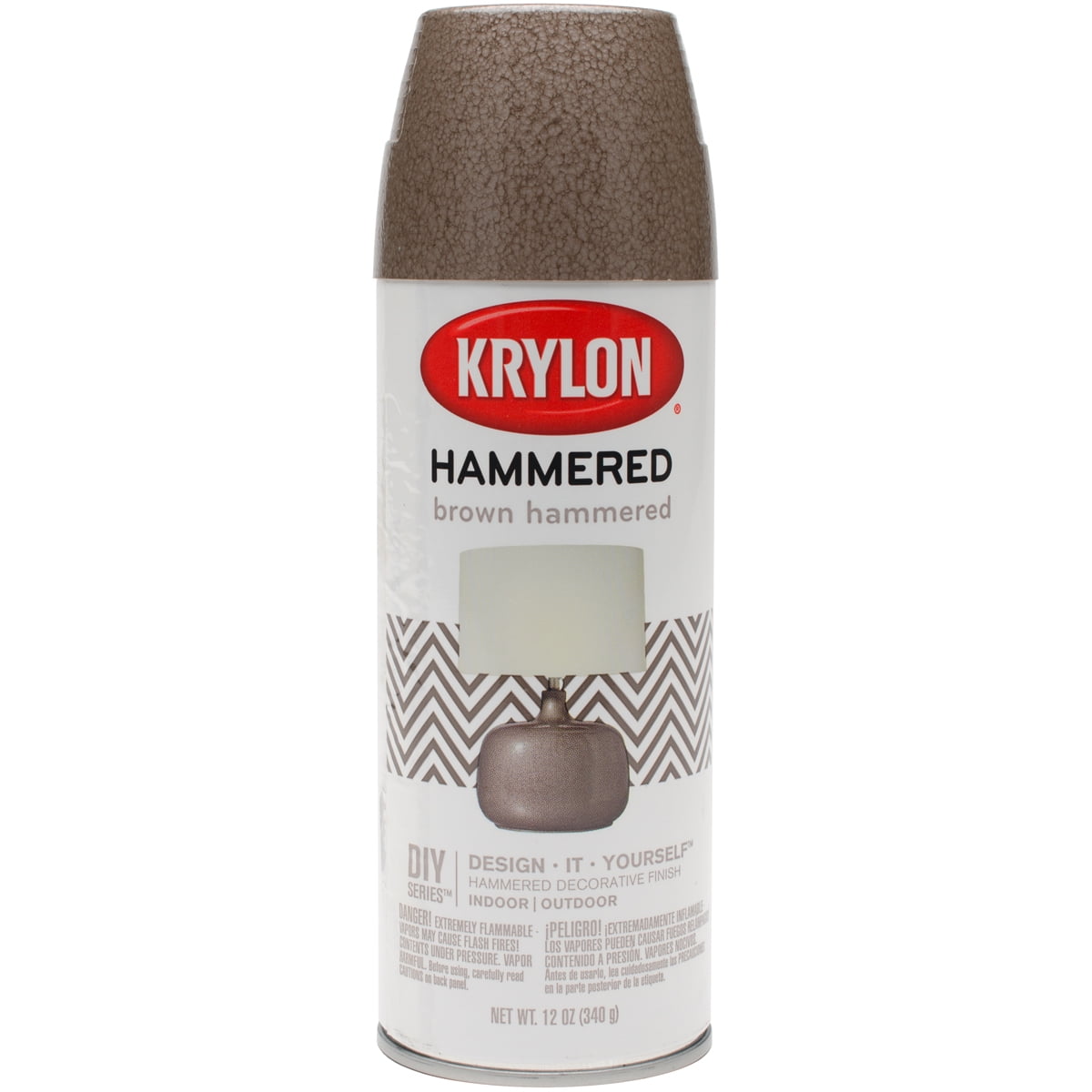 Hammered Finish Paint 12ozBrown