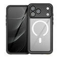 thumbnail image 2 of Dteck for iPhone 17 Pro Max Magnetic Waterproof Case , Built-in Lens & Screen Protector 360° Full Body Heavy Duty Compatible with Mag Safe Shockproof IP68 Underwater Cover ,Black, 2 of 8